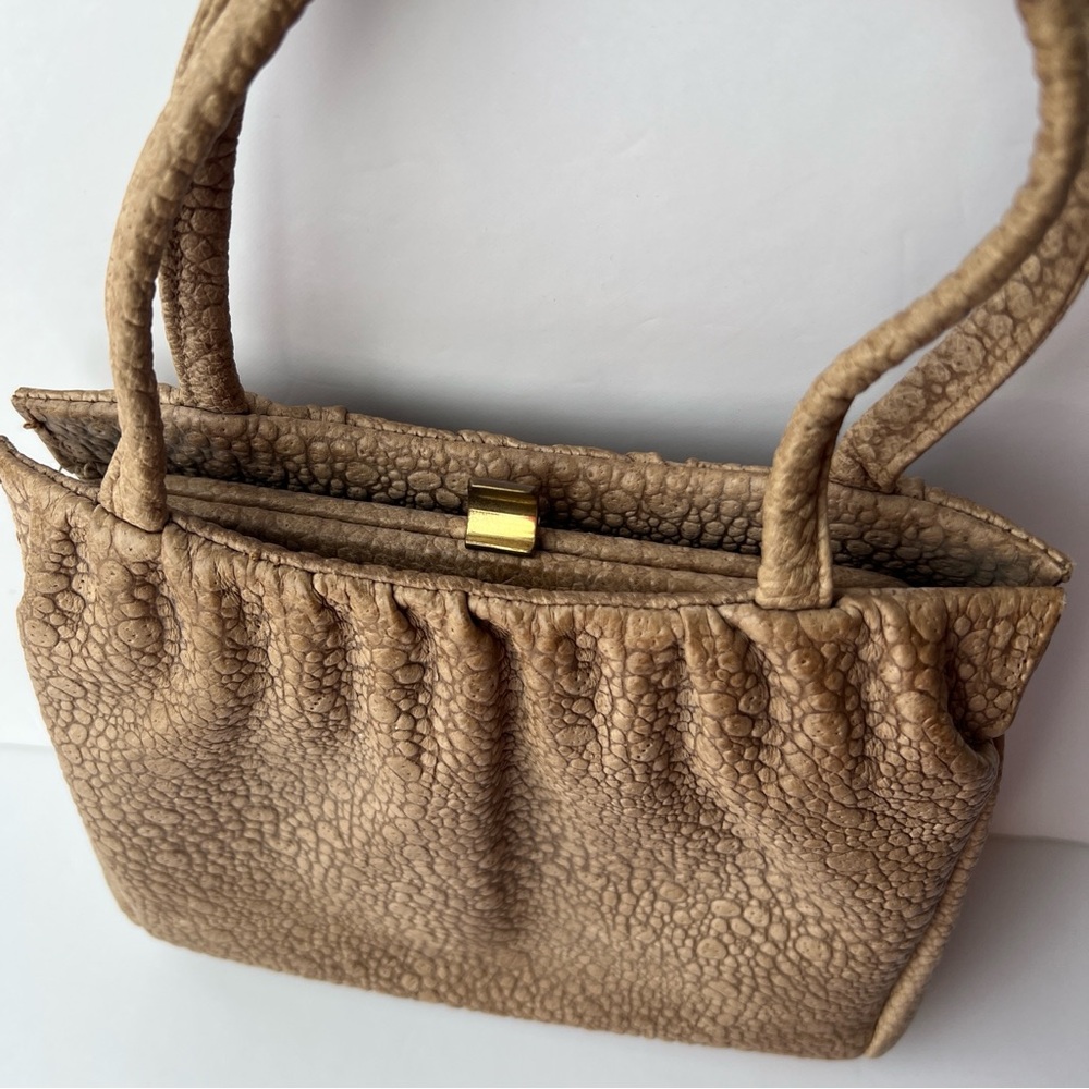 1950’s Alligator/Crocodile Leather Handbag - Picture 4 of 8